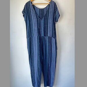 Ace & Jig checkered jumpsuit sz s